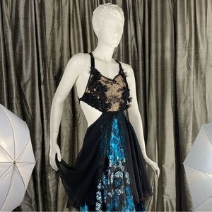 Night butterfly dress